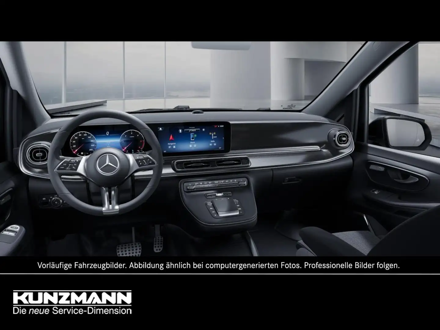 Mercedes-Benz V 300 d STYLE Lang Standhzg Distronic 360° AHK Gris - 2