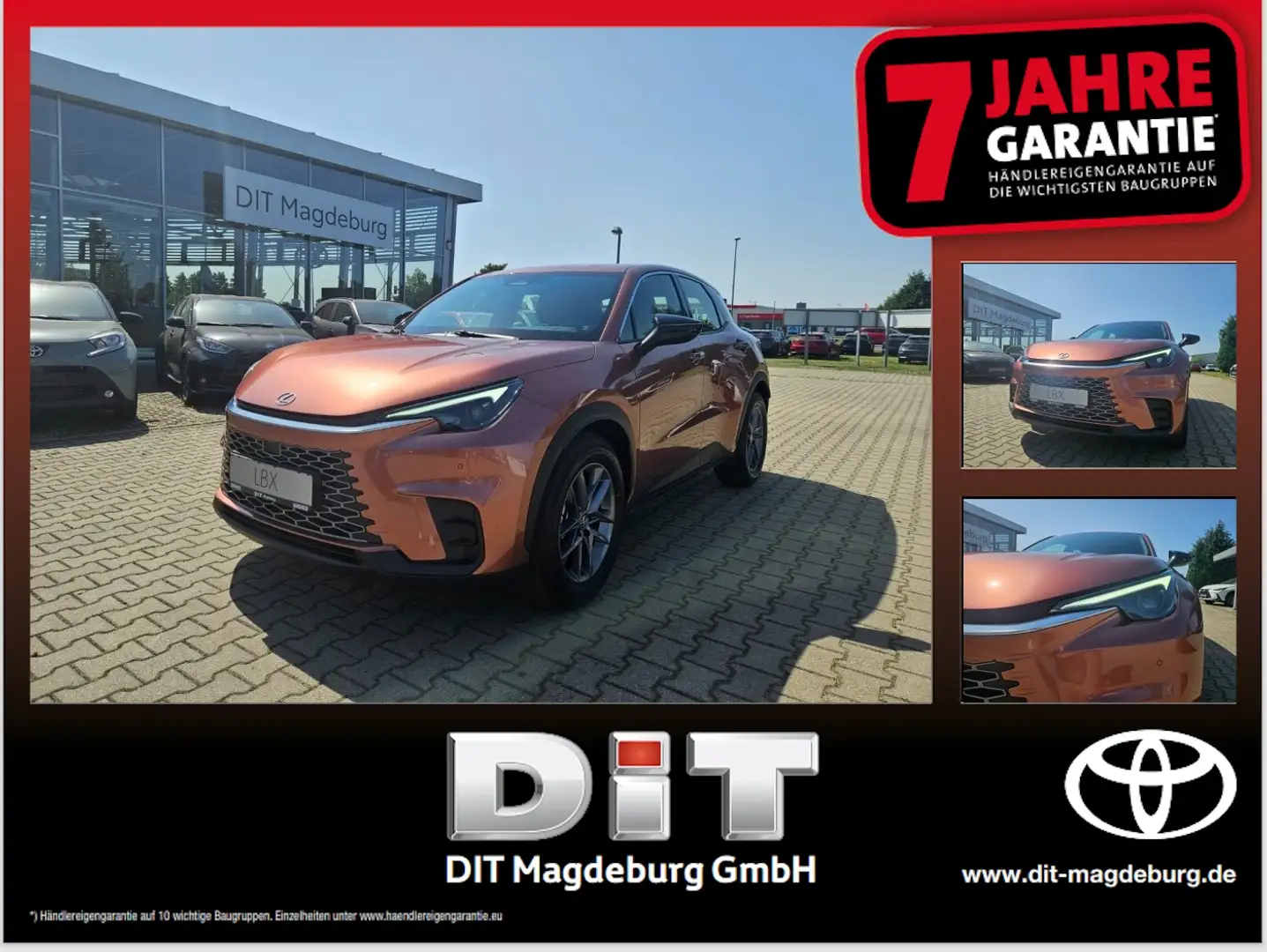 Lexus LBX 1.5 Hybrid + Komfort-Paket ACC, SHZ Rot - 1