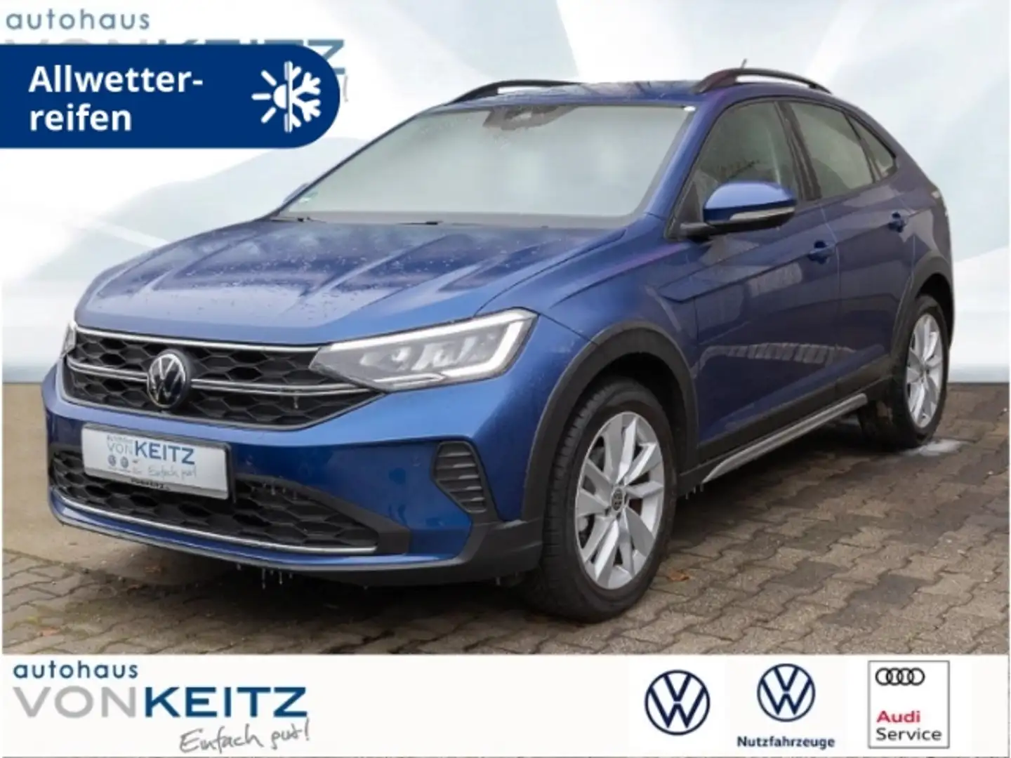 Volkswagen Taigo 1.0 TSI LIFE +SHZ+CARPLAY+USB+PDC+KLI+MET+ Azul - 1