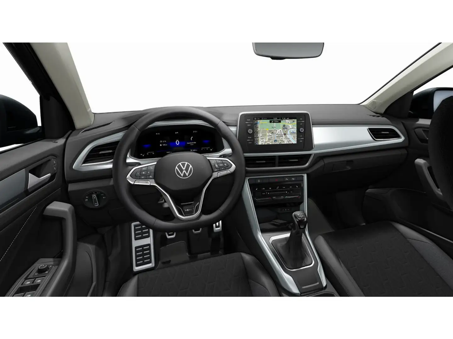 Volkswagen T-Roc 1.5 TSI Goal Navi,LED,PDC,ACC Gris - 2