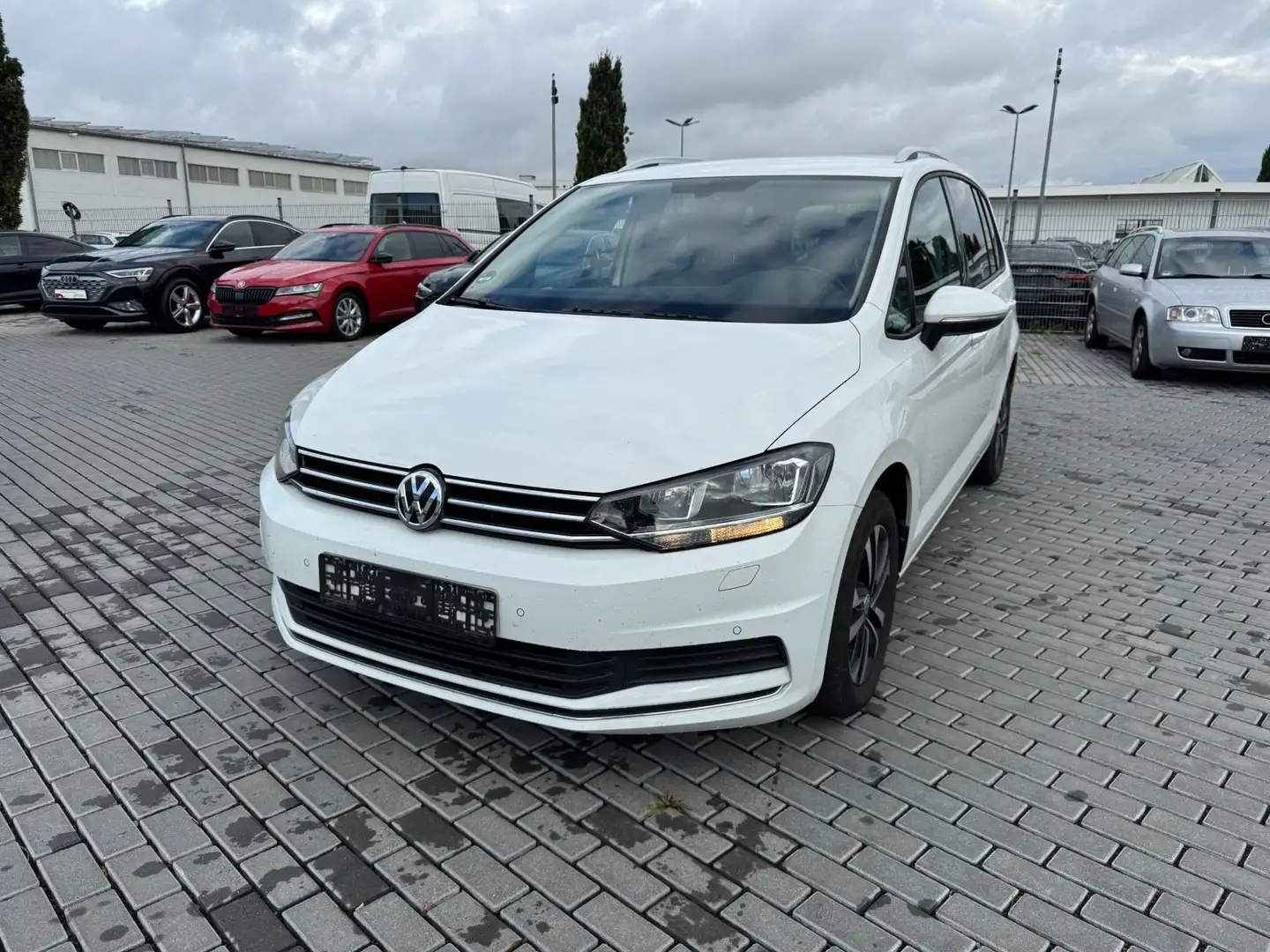 Volkswagen Touran 1.5 TSI United*ACC*Navi*7 Sitz*App Connec Weiß - 2