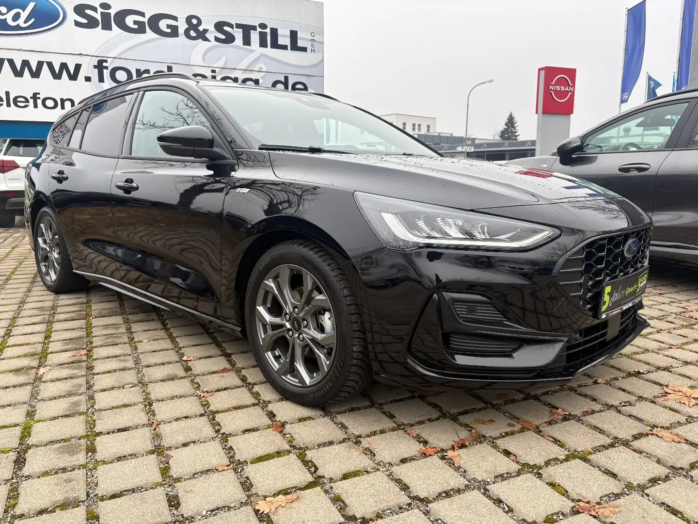 Ford Focus Turnier ST-Line M-HYBRID LED*ACC*NAV*TWA*SHZ Schwarz - 2