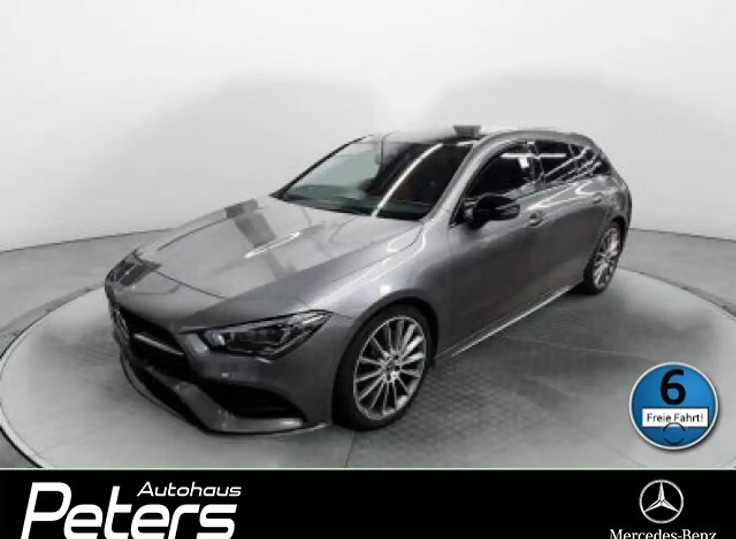 Mercedes-Benz CLA 250 CLA 250 SB AMG Night 4Matic Pano/AHK/Navi/Rfk LED Grau - 1