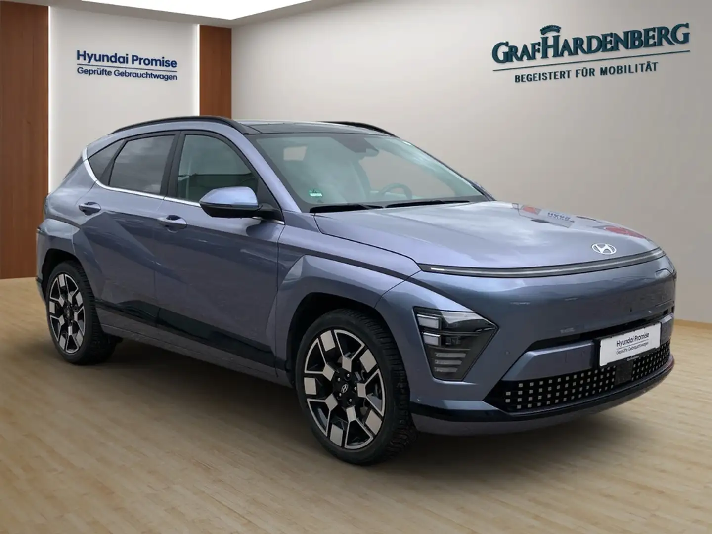 Hyundai KONA (SX2) 65,4 kWh EV 2WD Prime, BOSE, Glas-Schiebe... Azul - 2