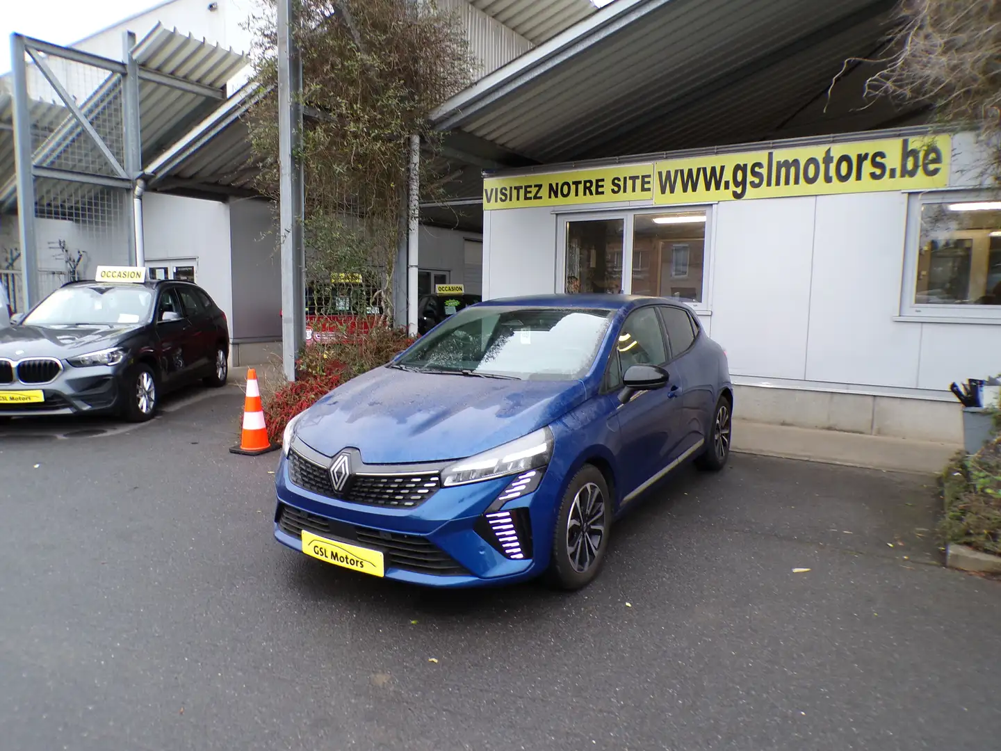 Renault Clio 1.0TCe 90cv Bleue 11/24 16.487km Airco GPS Cameras Bleu - 1