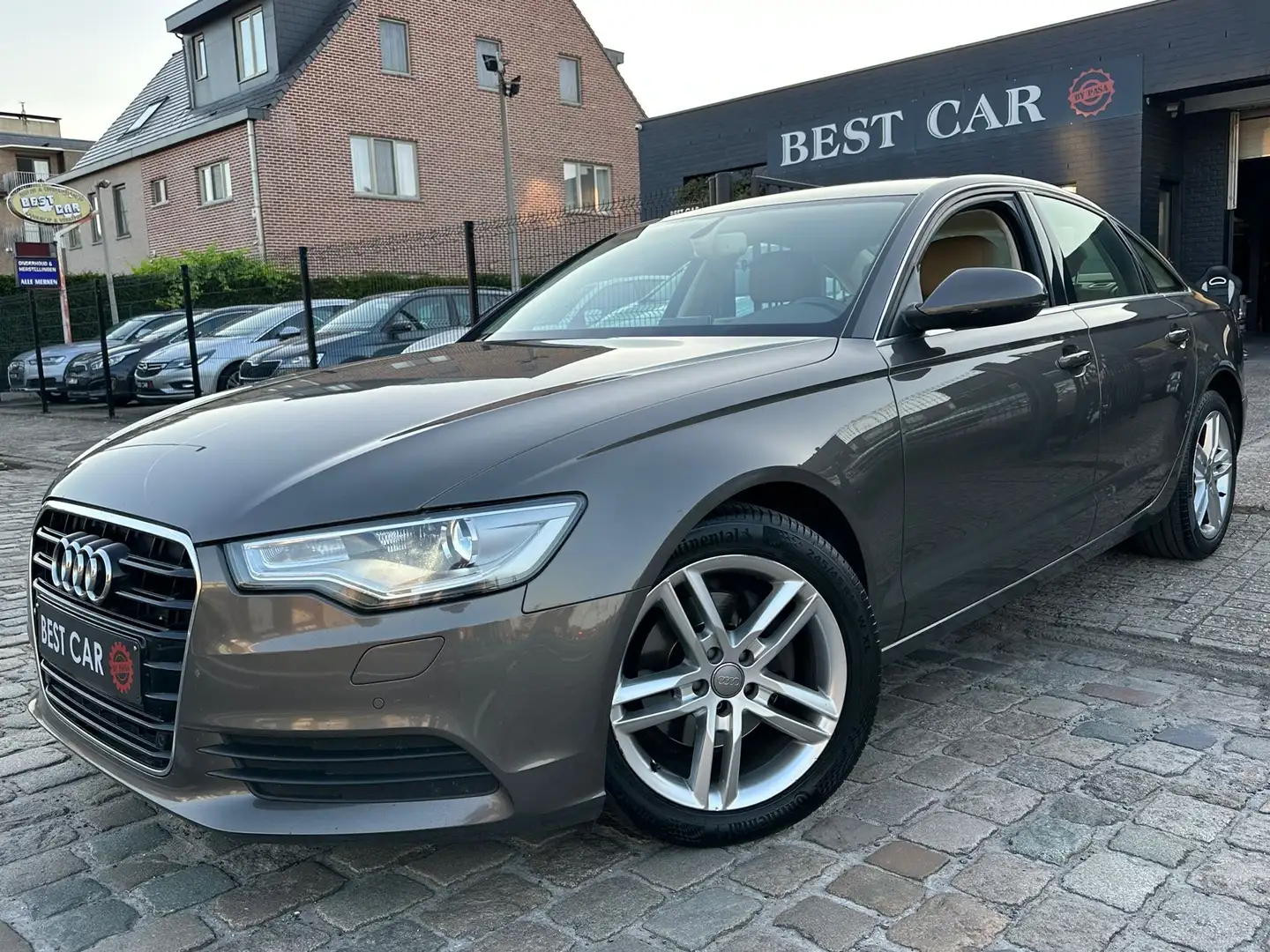 Audi A6 3.0TDi * AutoMaat Bruin - 1