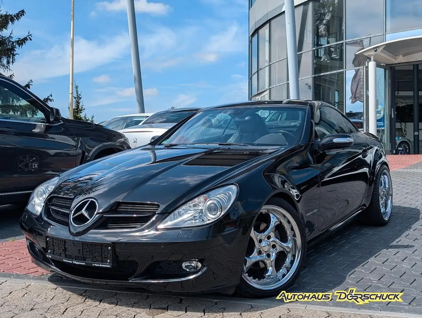 Mercedes-Benz SLK 200 Kompressor 2 Hand. Sitzh. Sportsitze. Schwarz - 1