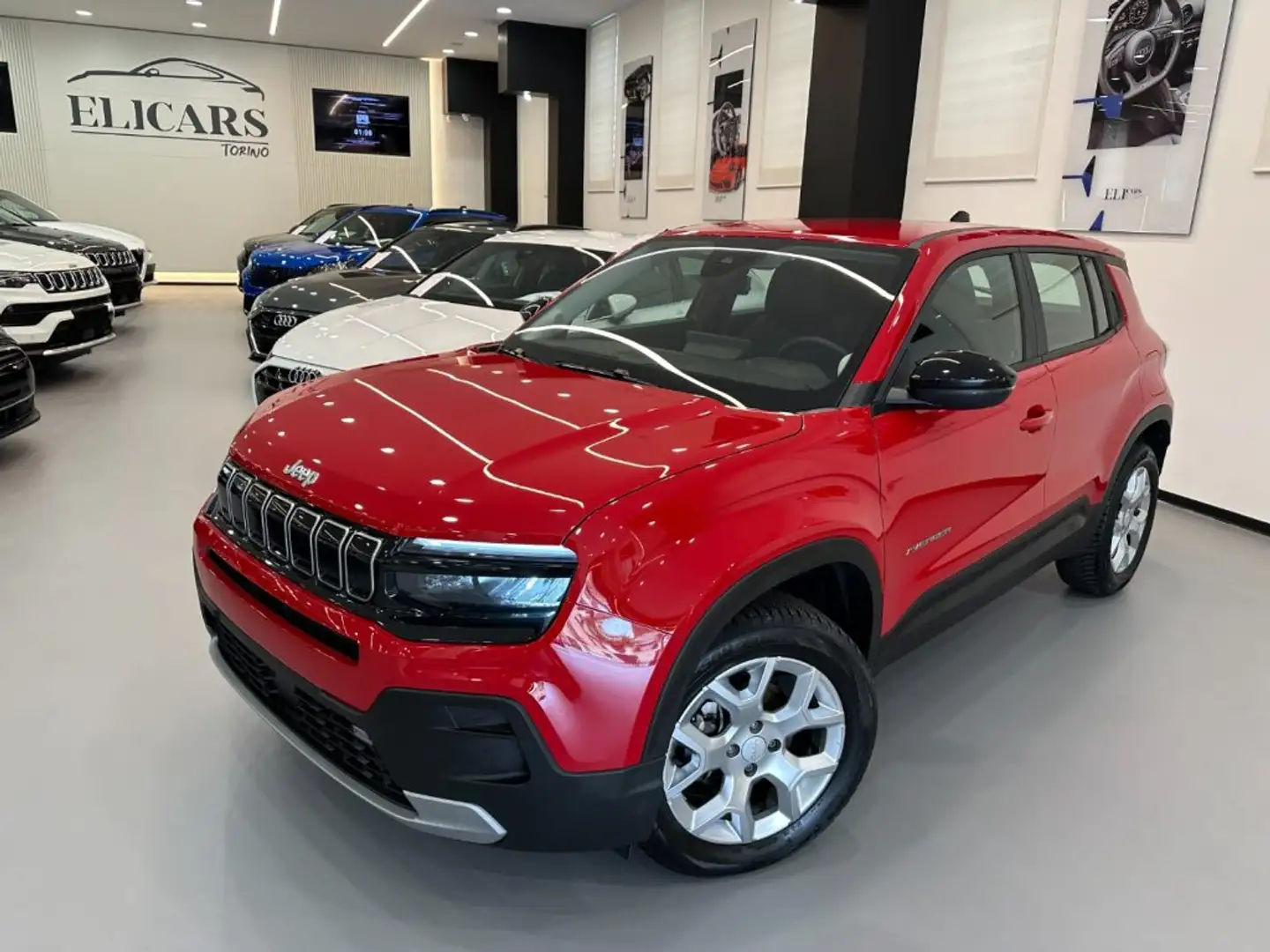 Jeep Avenger 1.2 Turbo 100 CV ALTITUDE Rouge - 2