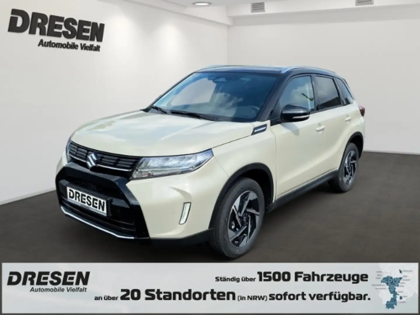 Suzuki Vitara Comfort+ 1.5 Hybrid Panoramadach + Navi + Rückfahr Beige - 1