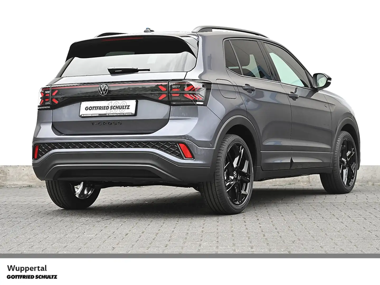 Volkswagen T-Cross R-Line 1.0L TSI DSG Kamera Licht&Sicht BlackStyle Grau - 2