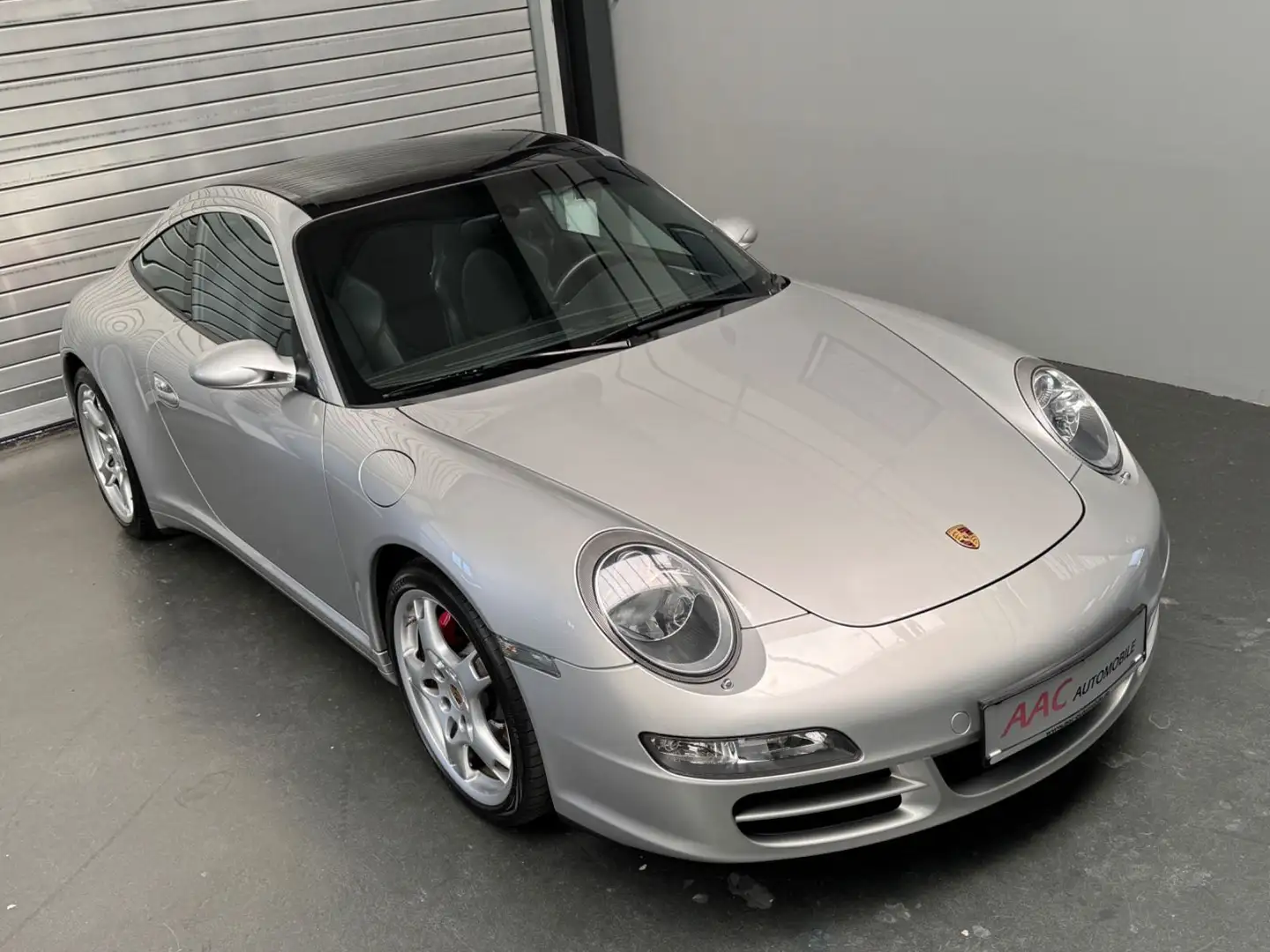 Porsche 997 911 Targa 4S / Navi/CarPlay/Panorama/Allrad Silber - 2