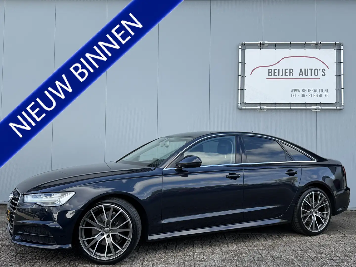 Audi A6 Limousine 1.8 TFSI ultra Lease Edition Automaat Ca Blauw - 1