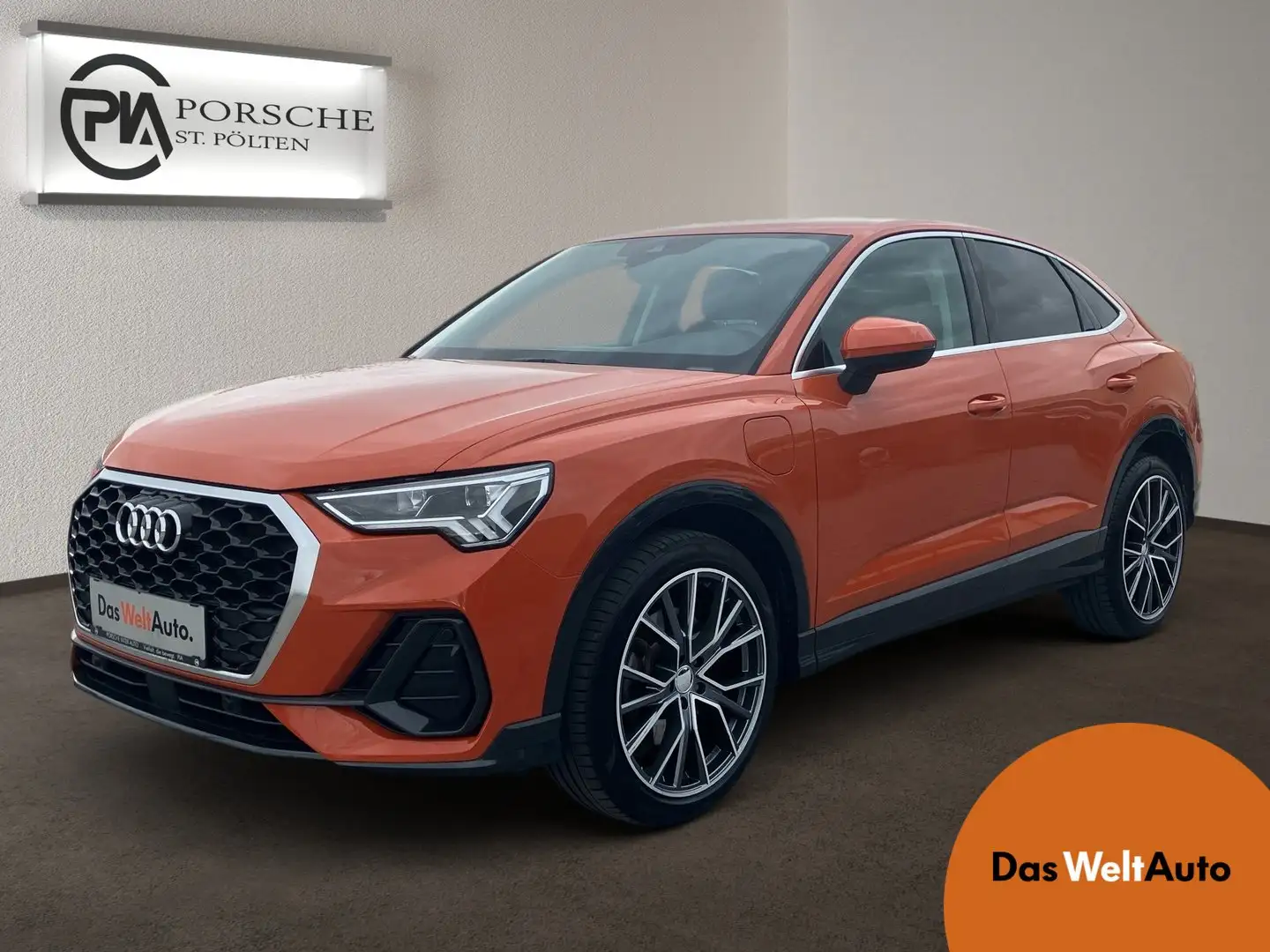 Audi Q3 e-tron 45 TFSI e Naranja - 1