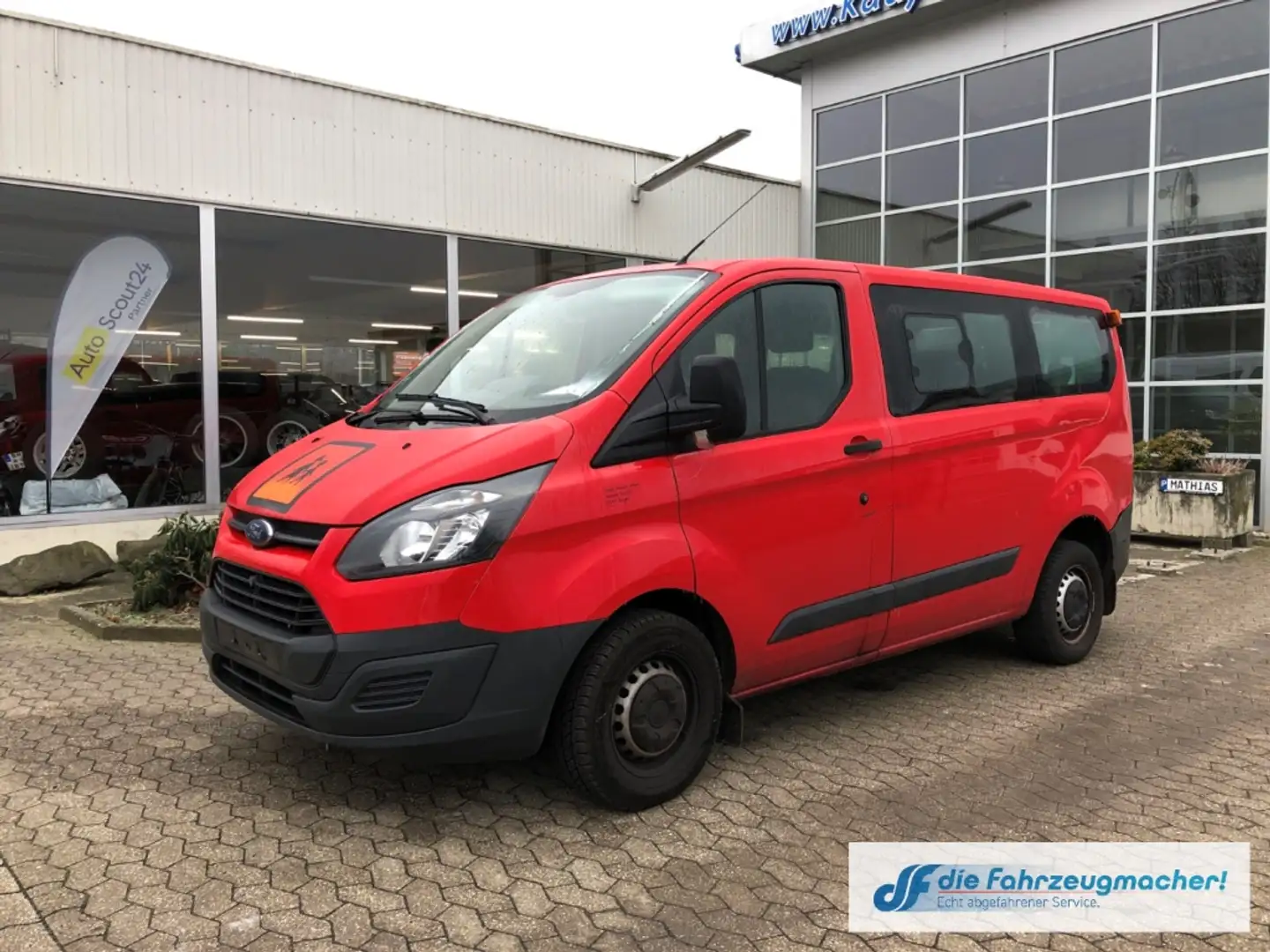 Ford Transit Custom Kombi 300 L1 2.2 TDCi*1627 Export Rot - 2