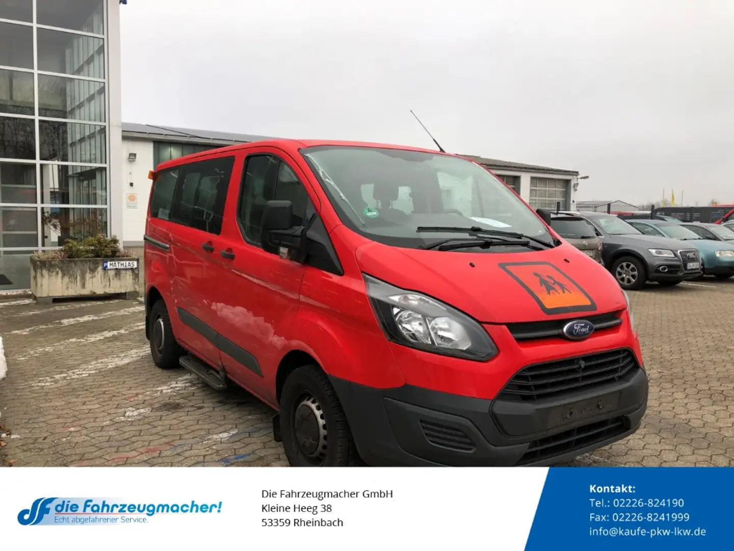 Ford Transit Custom Kombi 300 L1 2.2 TDCi*1627 Export Rot - 1