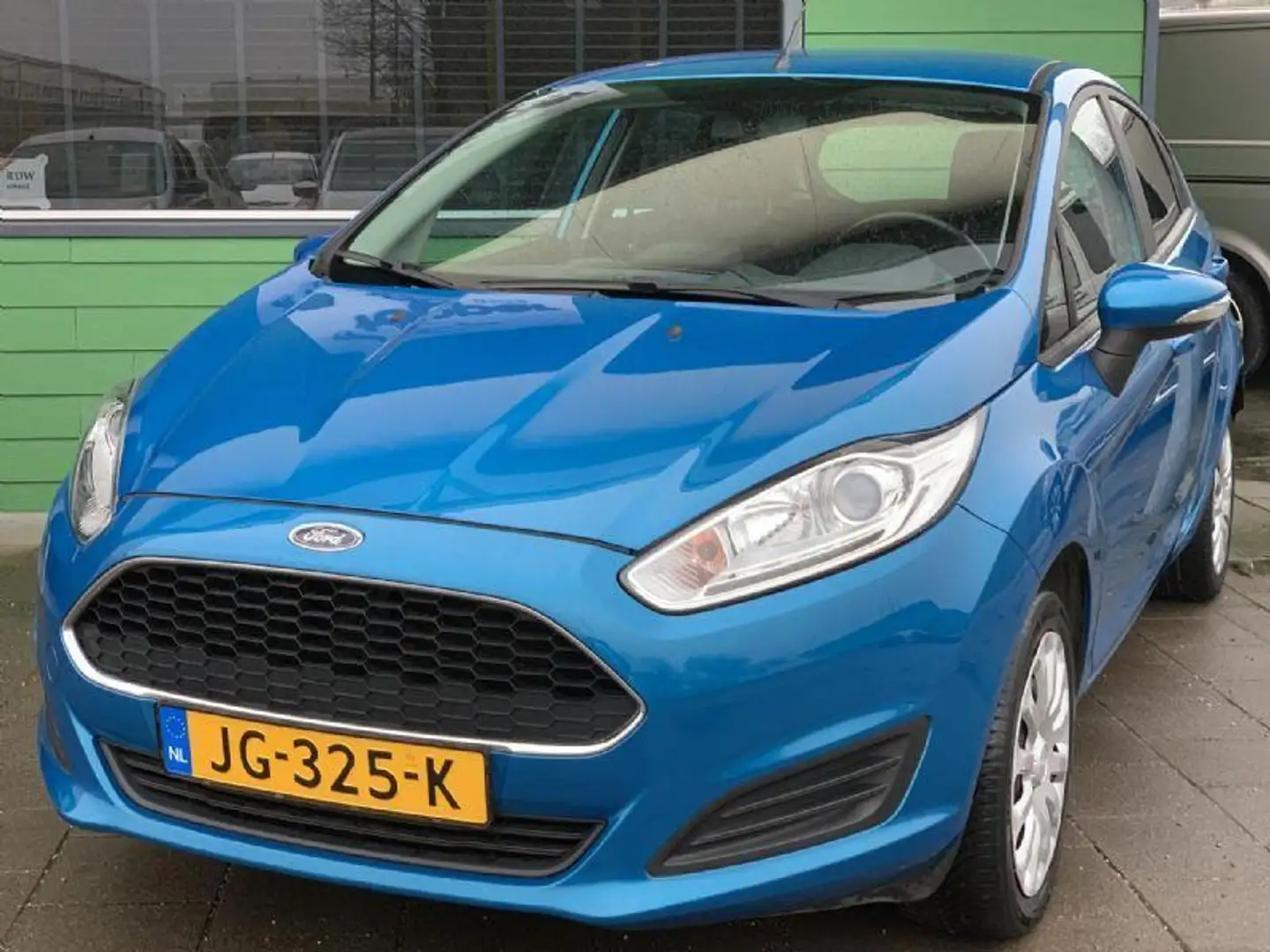 Ford Fiesta 1.0 Style | Navigatie | Airco | Met Nieuwe APK | Blauw - 2