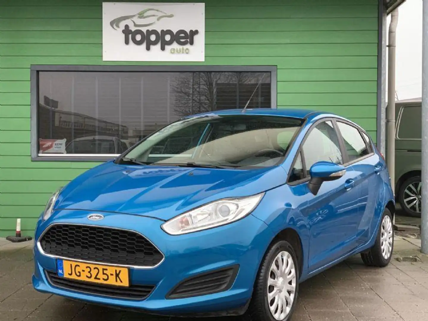Ford Fiesta 1.0 Style | Navigatie | Airco | Met Nieuwe APK | Blauw - 1