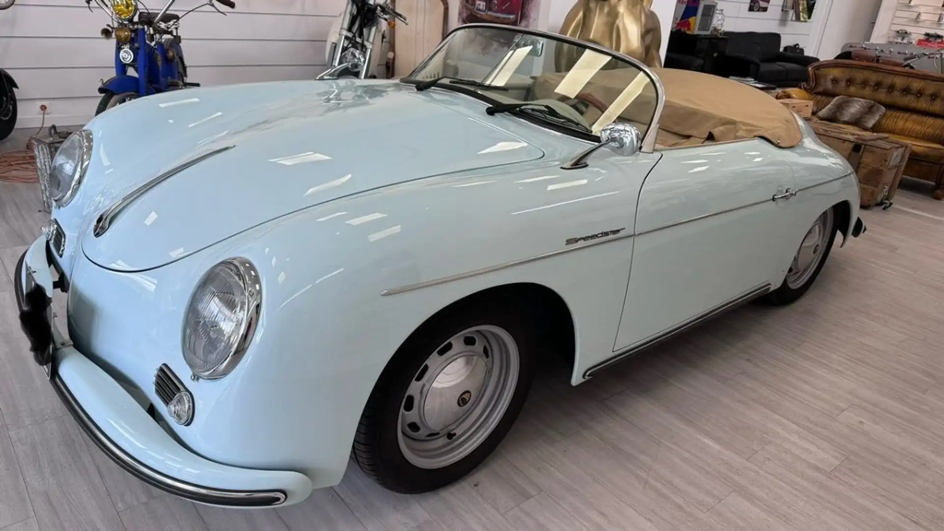 Porsche 356 356 REPLIQUE REPRISE POSSIBLE Bleu - 1
