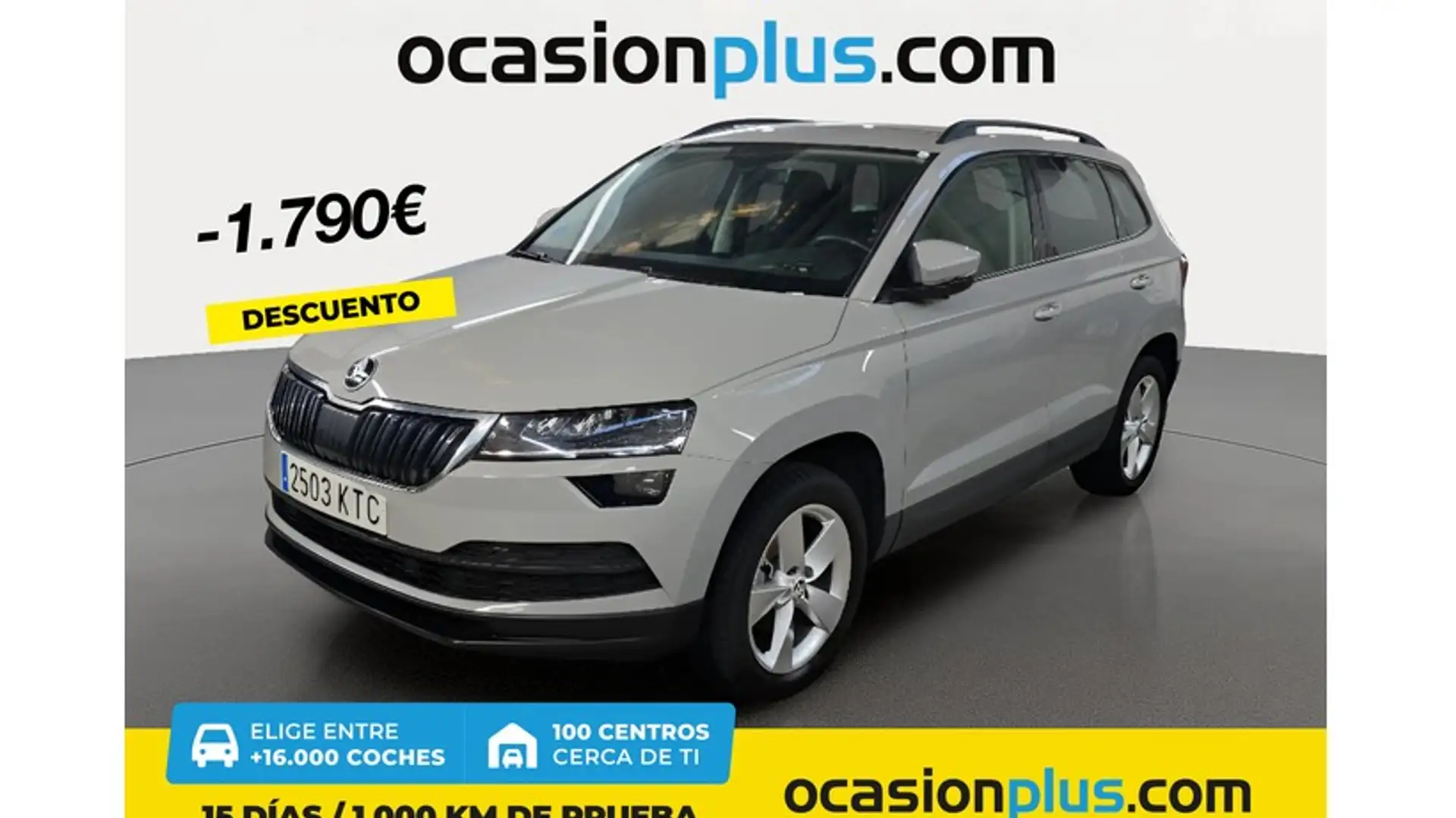 Skoda Karoq 1.5 TSI Ambition ACT DSG Gris - 1