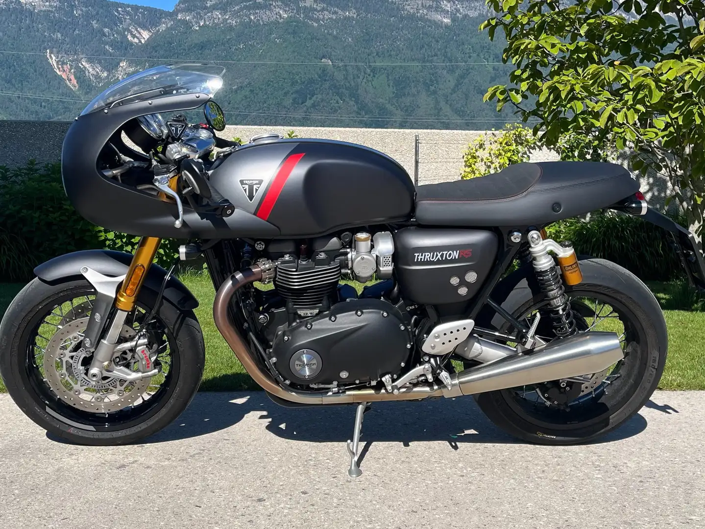 Triumph Thruxton 1200 RS Negru - 1