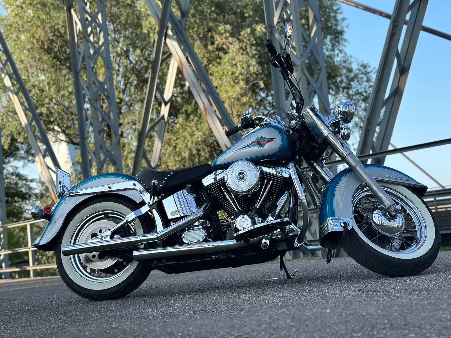 Harley-Davidson Heritage 1340 Blue - 2