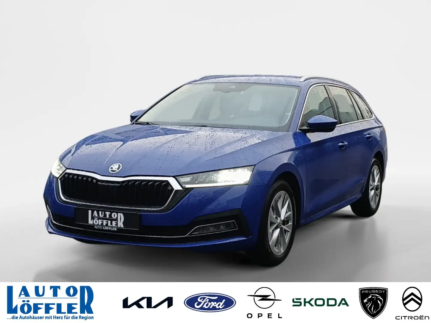 Skoda Octavia Combi Style First Edition PDC*TEMP*NAVI* Klima Blau - 1