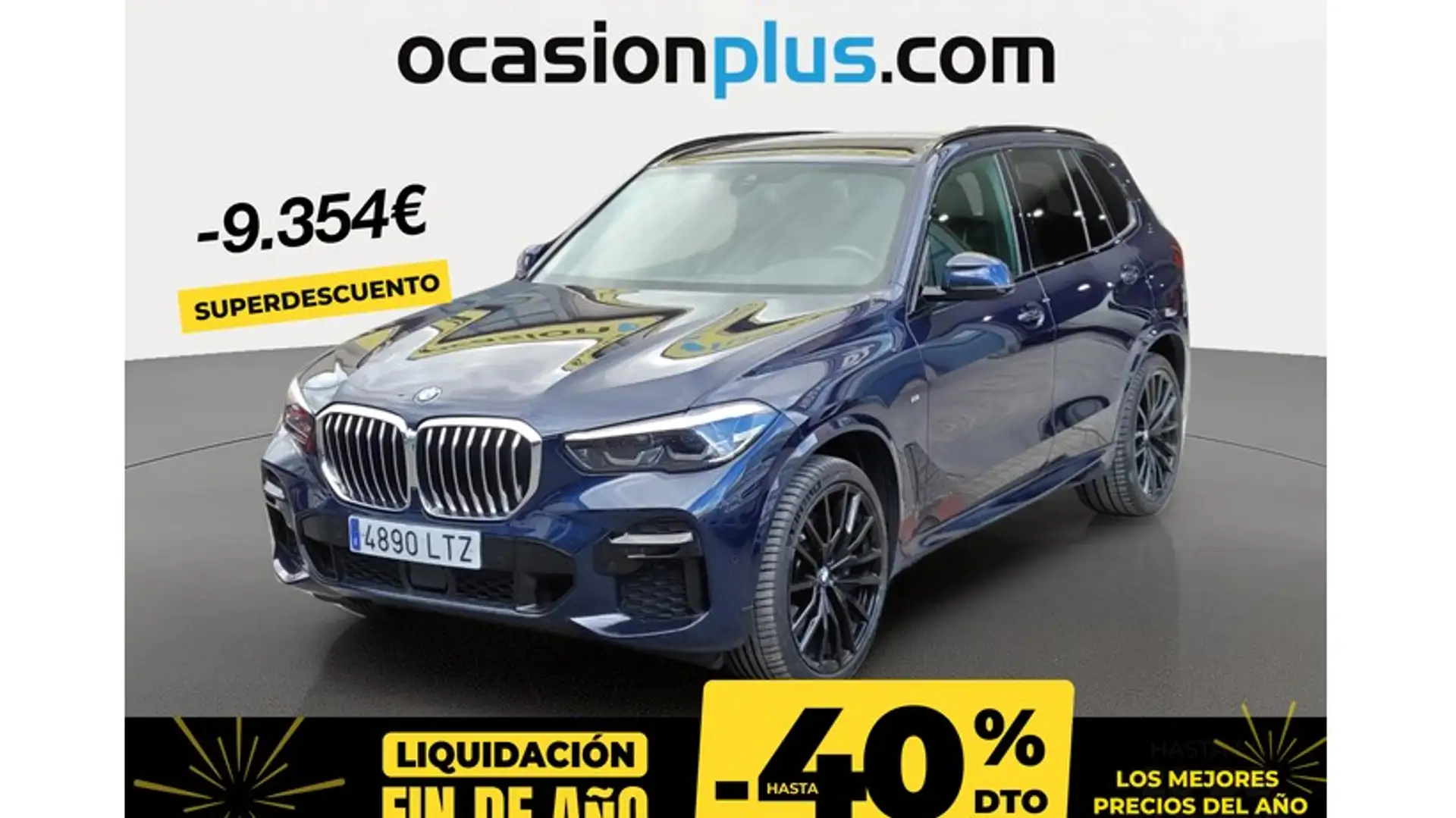 BMW X5 xDrive 40dA Bleu - 1