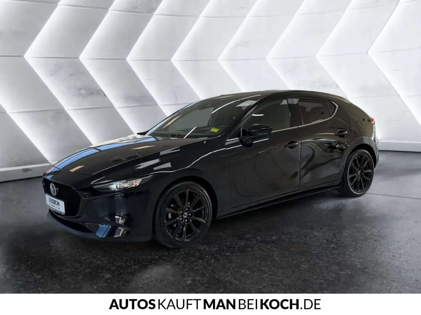 Mazda 3 2.0 SKYACTIV-G 150 M HYBRID HOMURA HUD PDC R-KAM Zwart - 2