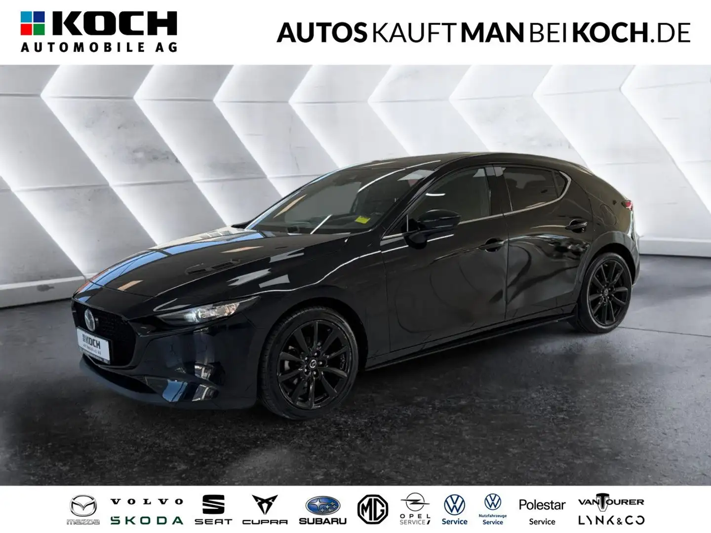 Mazda 3 2.0 SKYACTIV-G 150 M HYBRID HOMURA HUD PDC R-KAM Zwart - 1