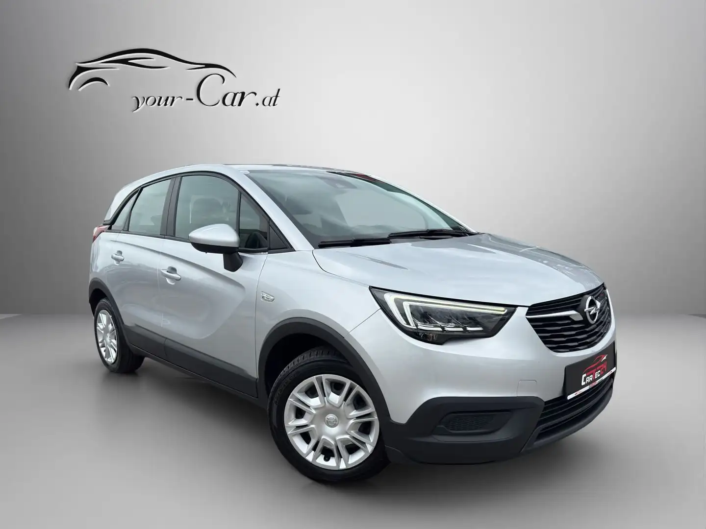 Opel Crossland X 1,2 Edition *LED, SHZ, TEMPOMAT* Silber - 1