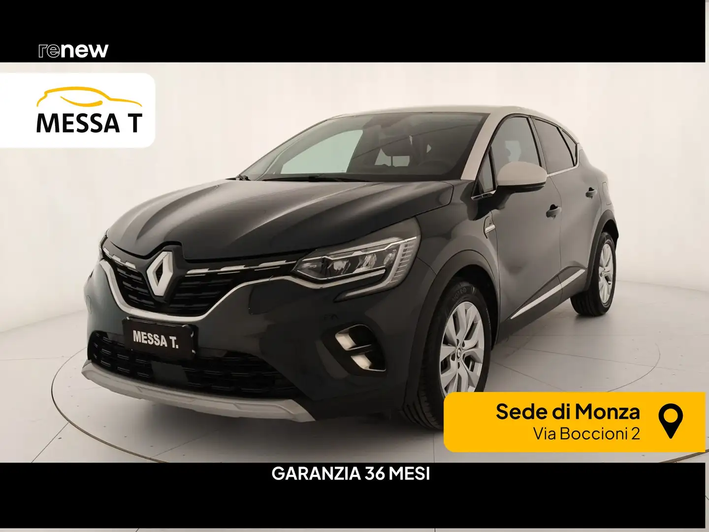Renault Captur 1.6 E-Tech phev Intens 160cv - GARANZIA 36 MESI Nero - 1