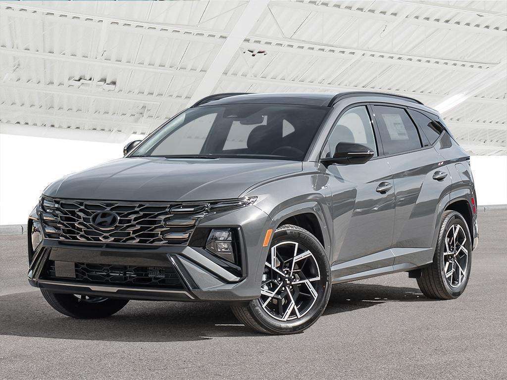 Gray 2026 Hyundai Tucson Hybrid SUV / Crossover  6-Speed Automatic