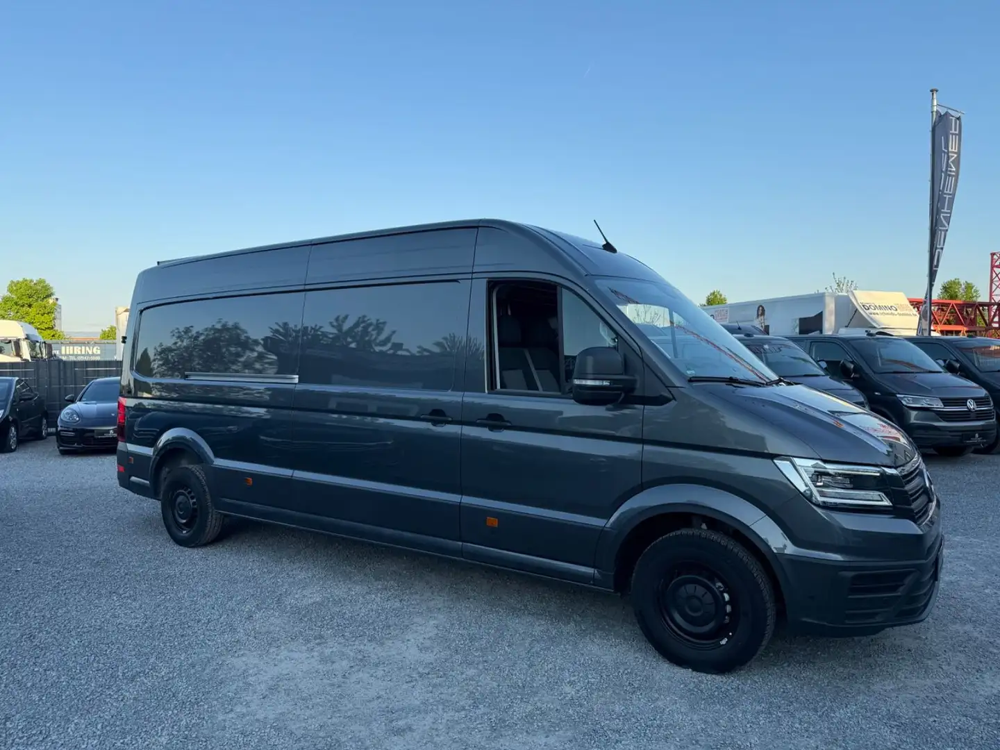 Volkswagen Crafter Kasten Kasten 35 lang Hochdach FWD Grau - 2