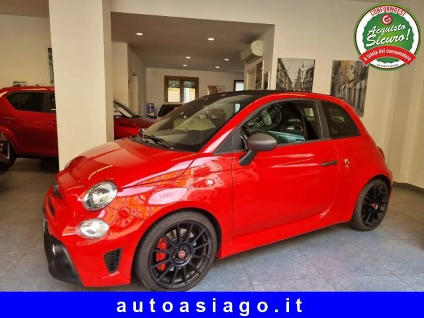 Abarth 595C 595C 1.4 t-jet Competizione 180cv my19 Piros - 1