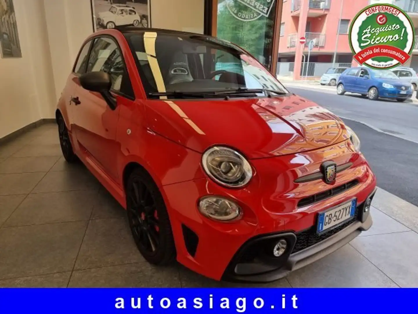 Abarth 595C 595C 1.4 t-jet Competizione 180cv my19 Piros - 2