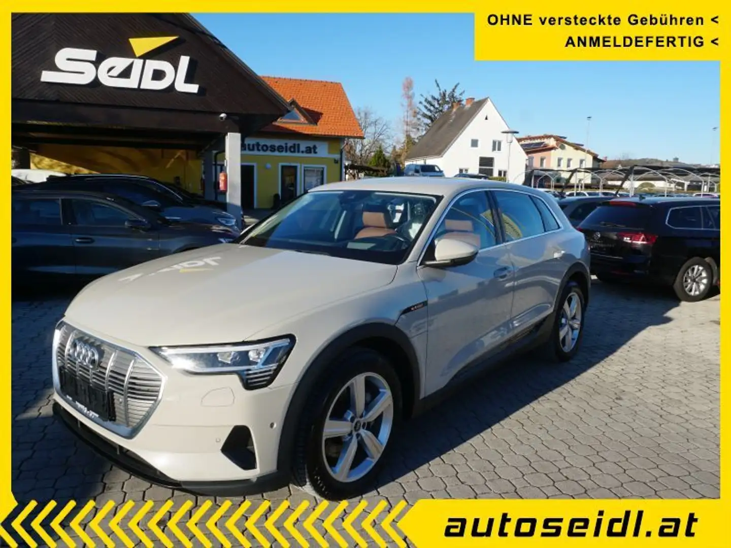 Audi e-tron 50 quattro *TOPAUSSTATTUNG* Beige - 1
