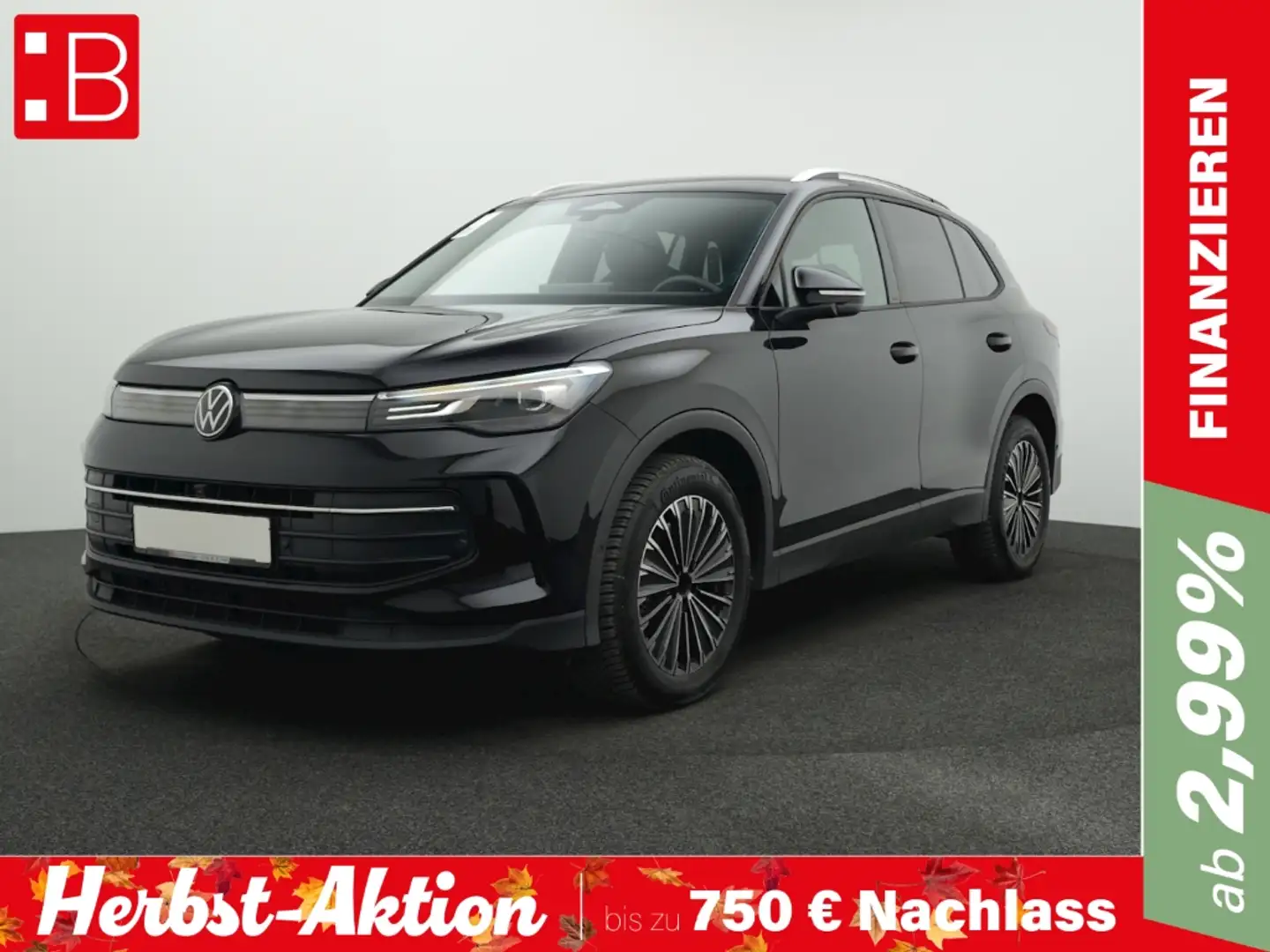Volkswagen Tiguan 2.0 TDI DSG GOAL AHK PLUS-PAKET NAVI KESSY Negro - 1