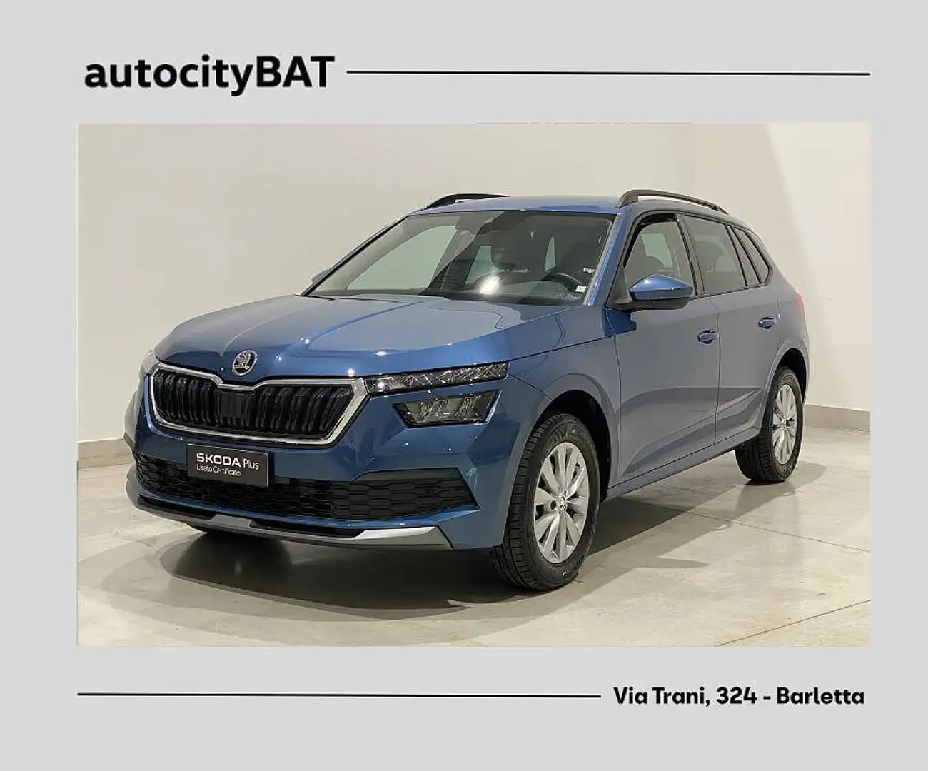 Skoda Kamiq 1.0 G-Tec Ambition Blu/Azzurro - 1