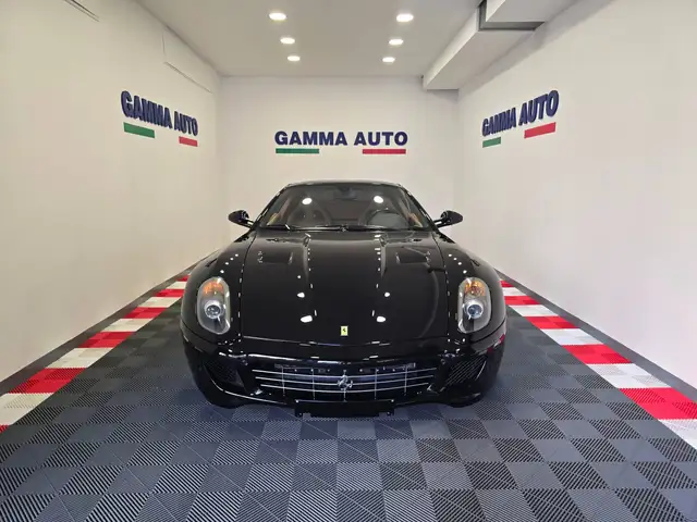 Ferrari 599 GTB FIORANO F1 NERA SEDILI DAYTONA CUOIO CARBONIO VOLANTE A LED CARBO TAGLIANDI FERRARI FATTURABILE IVA ESPOSTA