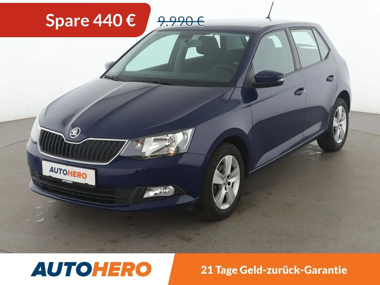 Skoda Fabia 1.0 MPI Ambition*PDC*KLIMA*GARANTIE* Blau - 1