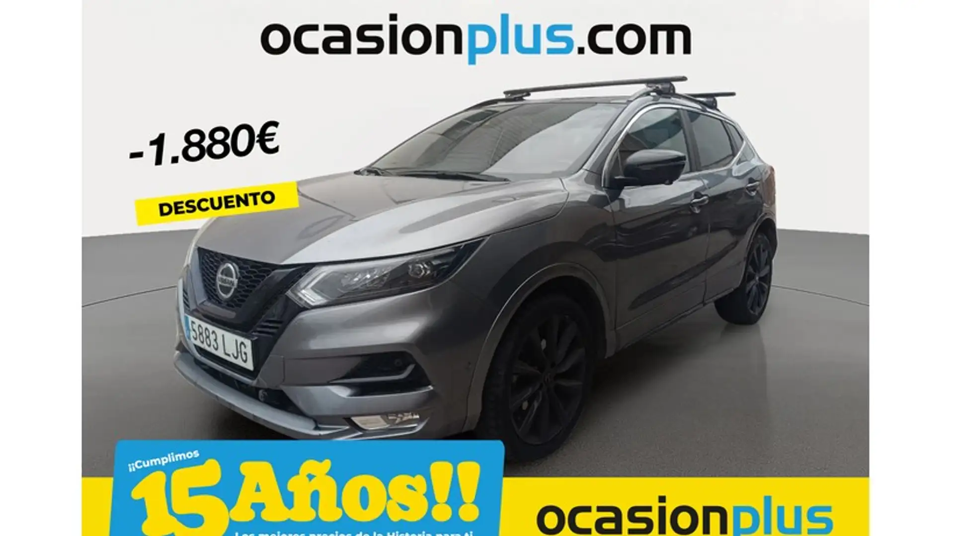 Nissan Qashqai 1.3 DIG-T Q-Line 4x2 DCT 117kW Gris - 1