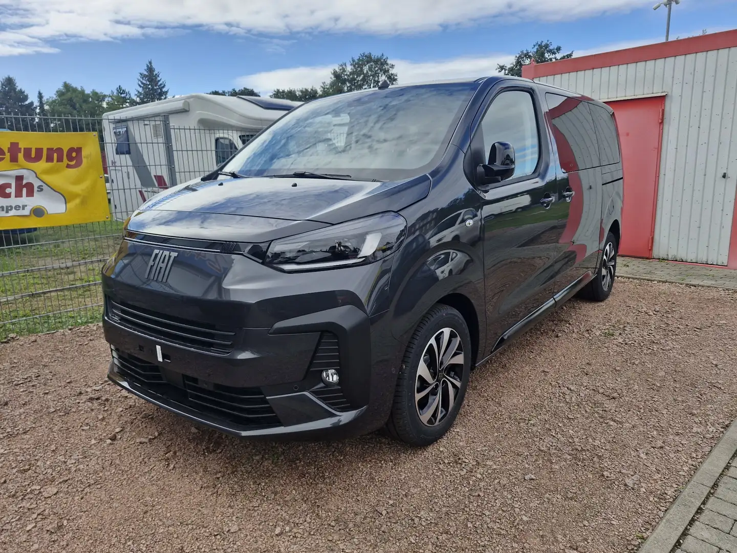 Fiat Ulysse Ulysse TOP L2-Glasdach-Leder-Standhzg-AHZV Grau - 1