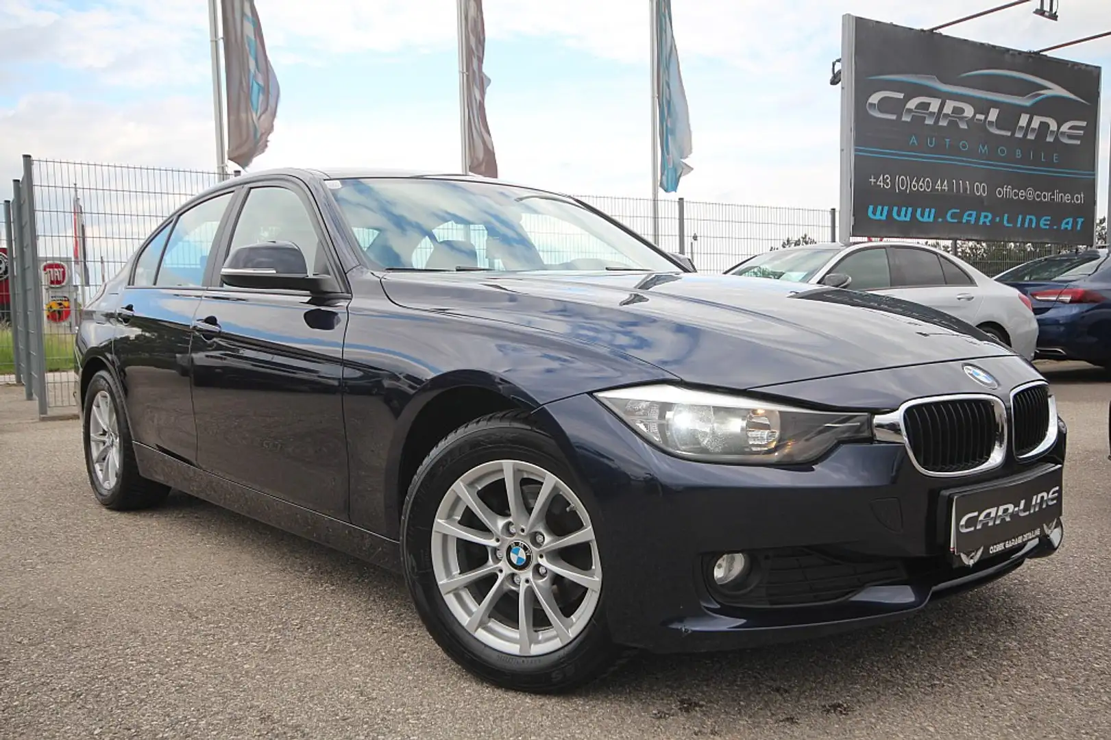 BMW 316 d Aut. Parksensor hinten, Navigationssystem,Tem... Blau - 1