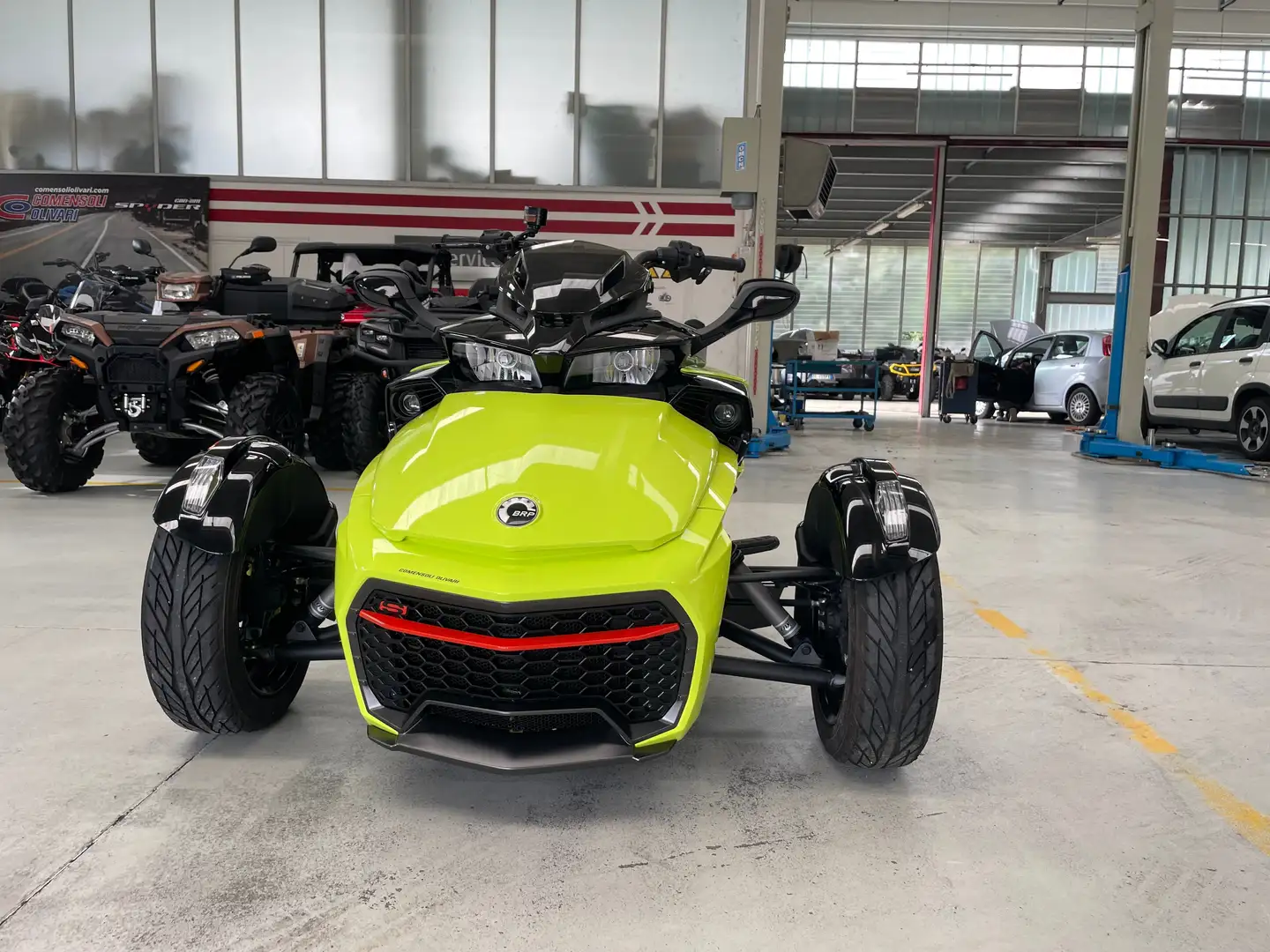 Can-Am Spyder F3-S 1330 Jaune - 2