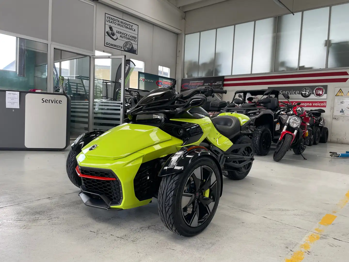Can-Am Spyder F3-S 1330 Jaune - 1
