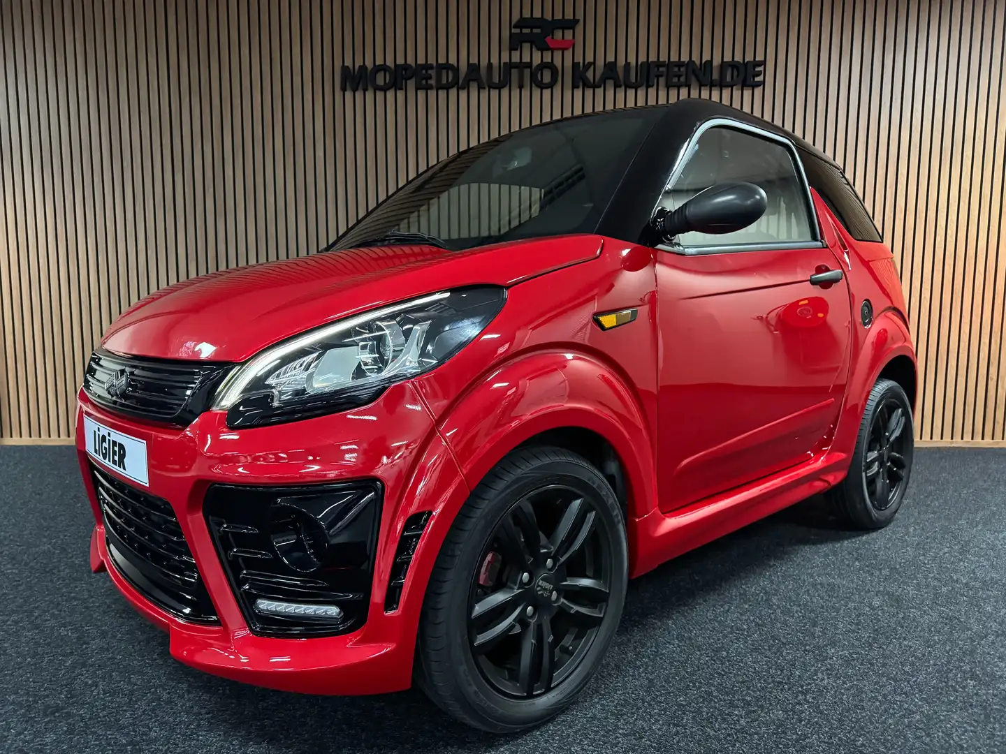 Ligier JS 50 Sport / Servolenkung / Rückfahrkamera / 8 PS Rot - 2