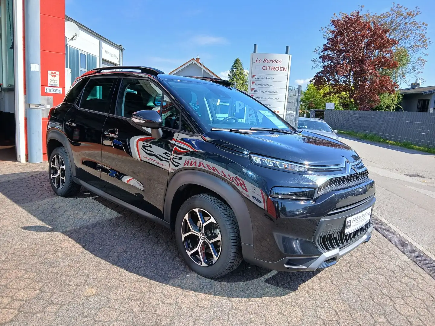 Citroen C3 Aircross Plus,1.Hand,Garantie bis 04/2027 Negro - 2