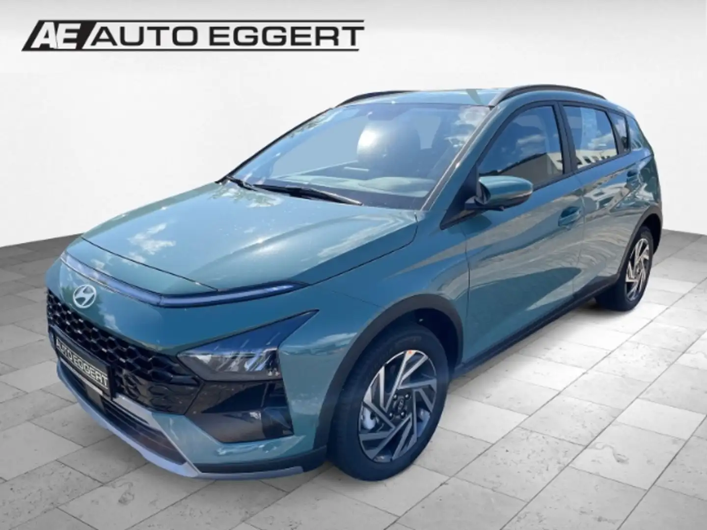 Hyundai BAYON Navi Digitales Cockpit LED Apple CarPlay Android A Grün - 1