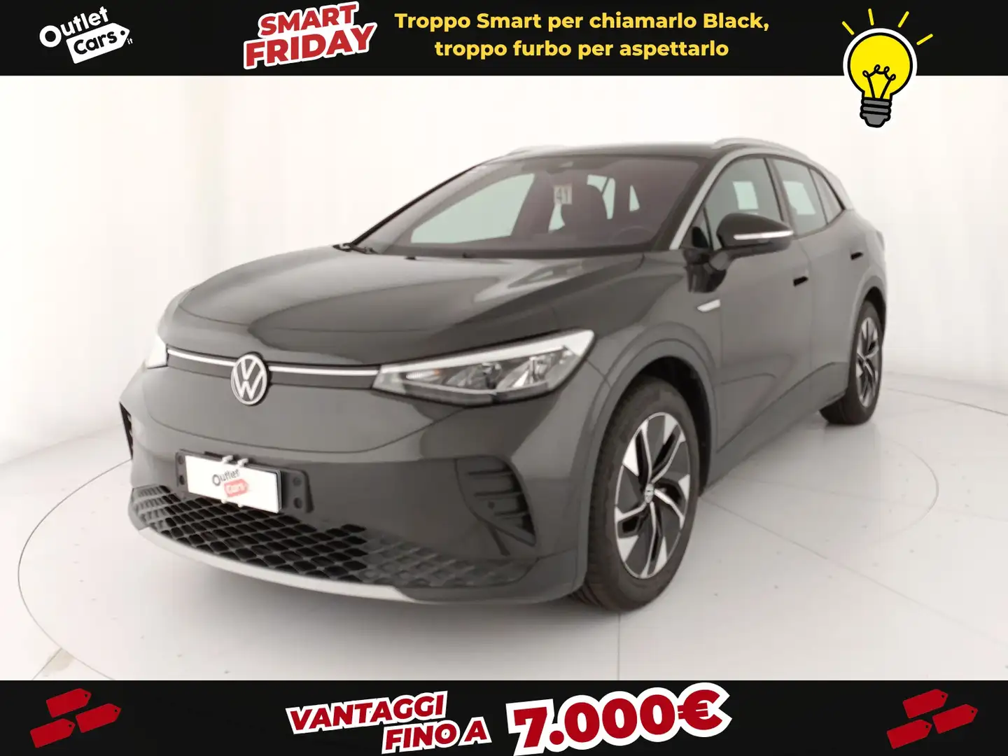 Volkswagen ID.4 52 kwh pure performance 170cv Gris - 1