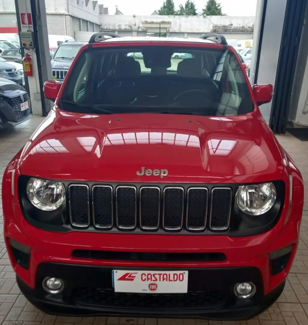 Jeep Renegade 1.6 Mjt DDCT 120 CV Business Rojo - 1